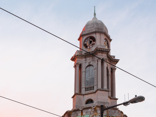 Germantown Town Hall with Isaiah Lukens clock 