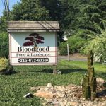 Photo of Bloodgood Nurseries business sign.