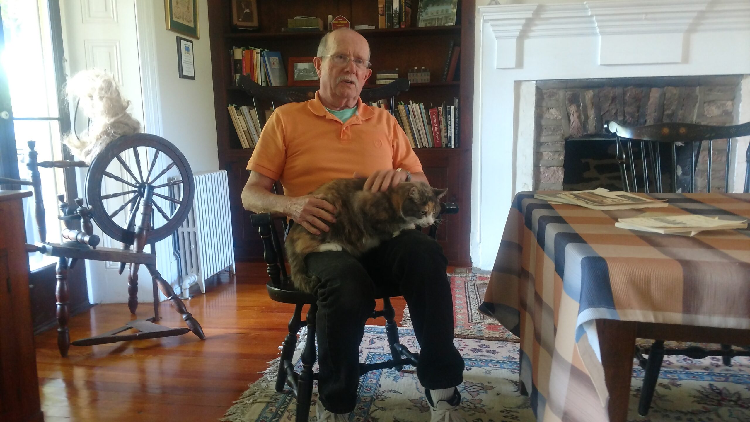 pete and his cat gypsy