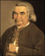 portrait of isaac penington with gray wig and brown jacket with left hand stuck inside the front of the jacket
