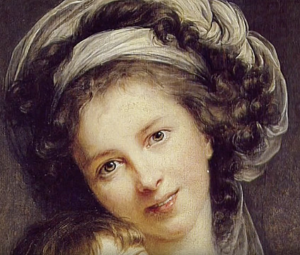 closeup of painting of margaret penn